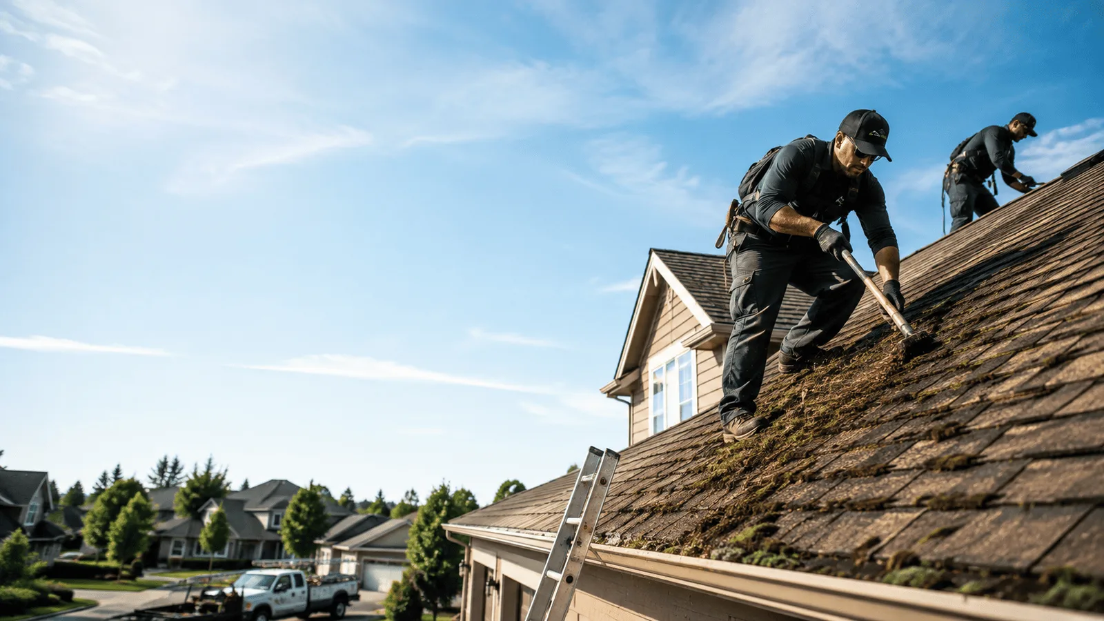 Roof Moss Removal in Harper, TX near me